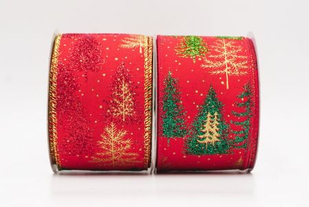 Shimmering Winter Forest Metallic Wired Ribbon_KF9868.KF9869.KF9870.KF9871 (4)